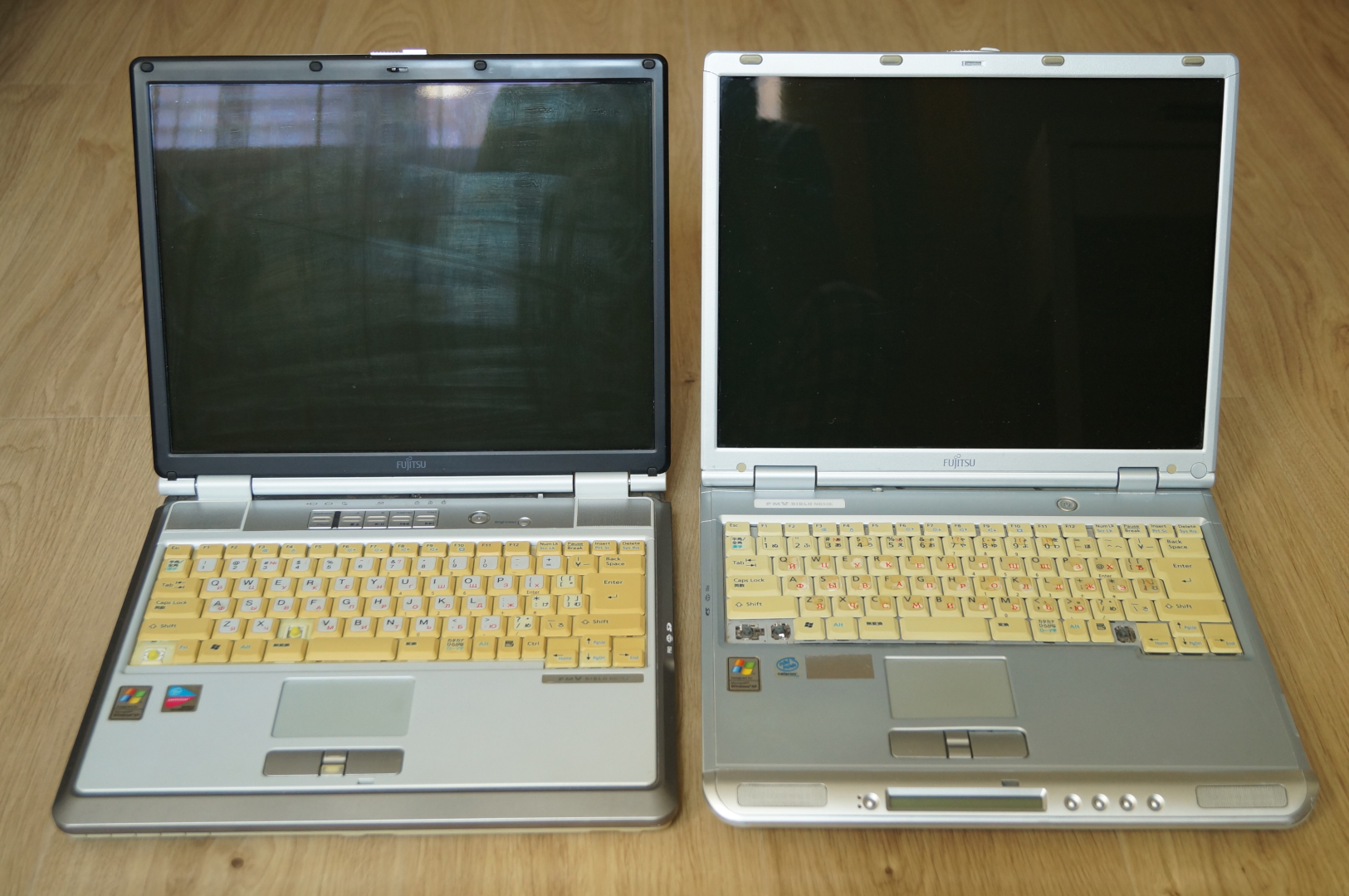 Fujitsu FMV-Biblo NB53E и NB75J