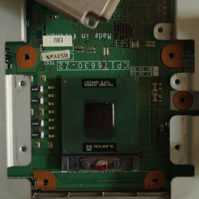 Fujitsu FMV-Biblo NB53E: процессор