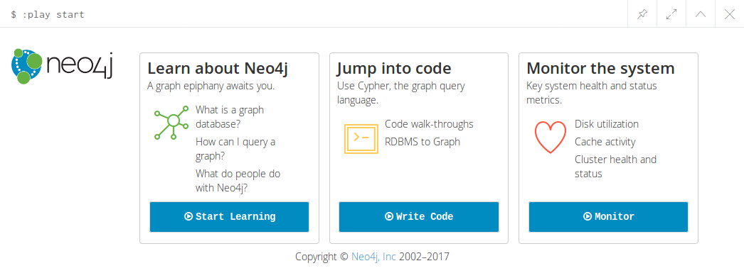 Neo4j Browser: play