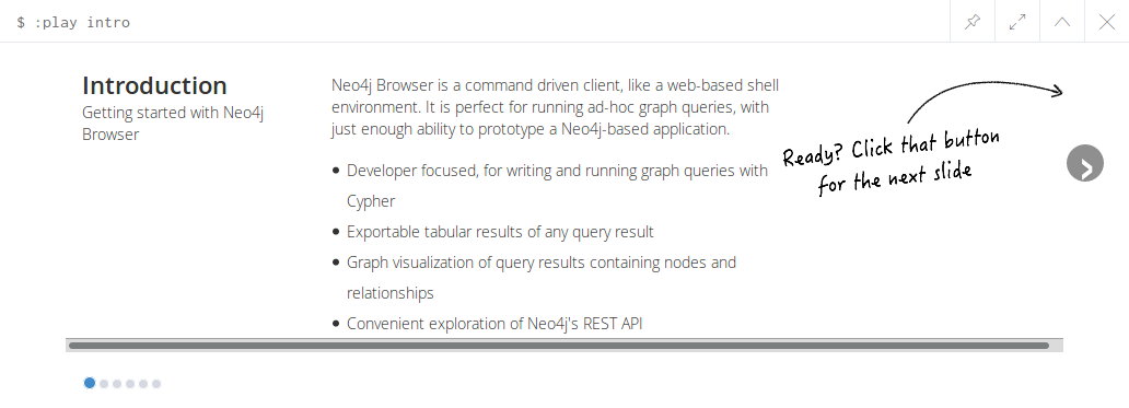 Neo4j Browser: introduction