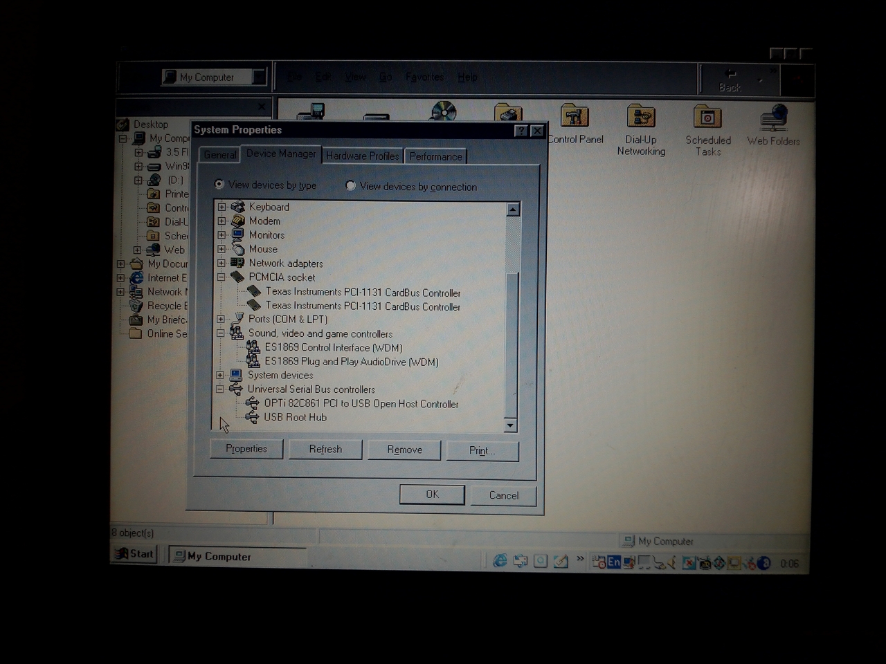 Compaq Presario 1250: Device Manager