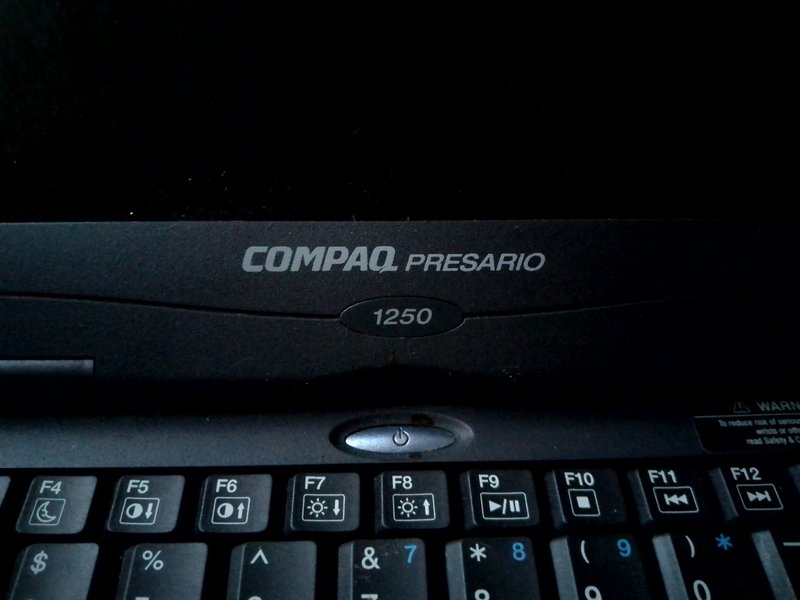 Compaq Presario 1250: название модели