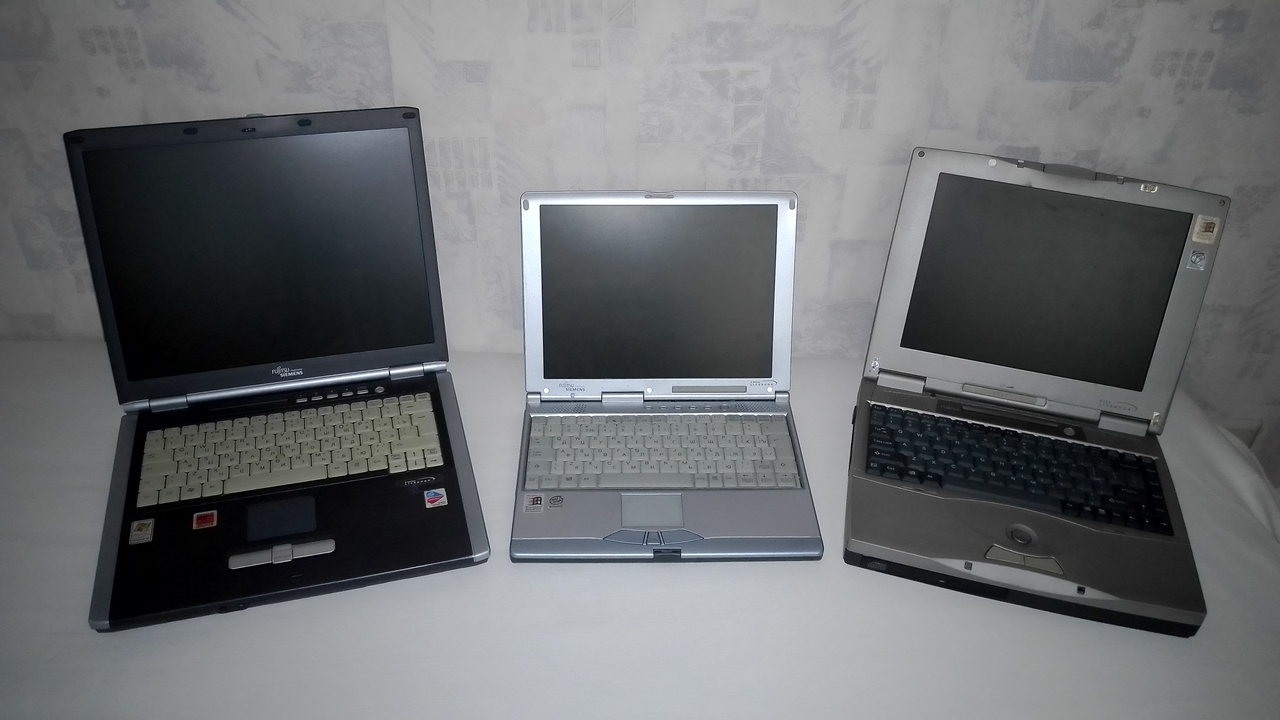Три знаковых для меня LifeBook: E8010, S4546, C353